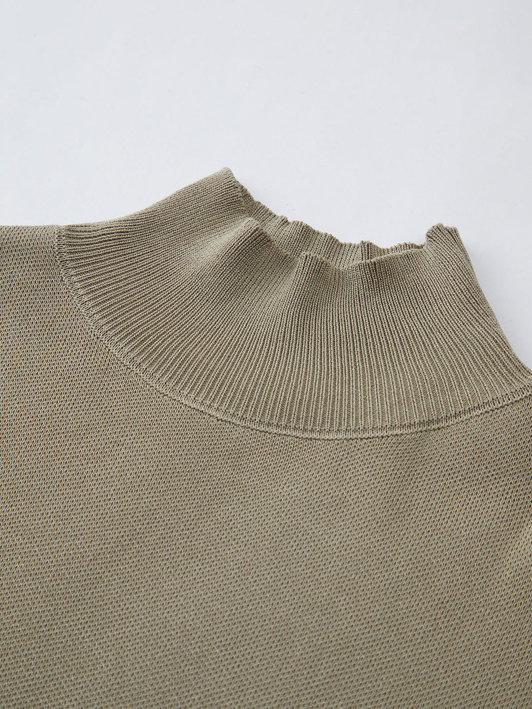 Mona | Women's Mock Neck Knit Sweater Vest Sleeveless Top