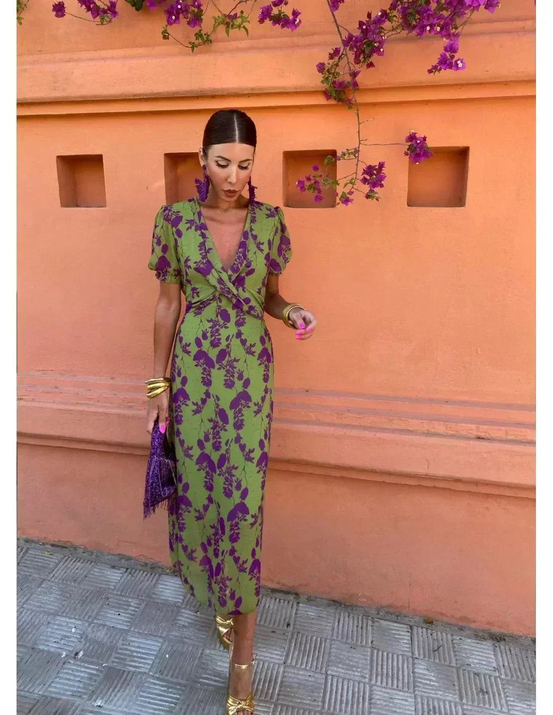 Melys™ | Elegant Printed Dress