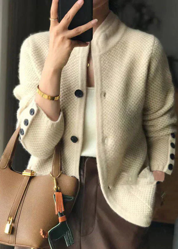 Niamh | Women's Button Front Long Sleeve Cardigan