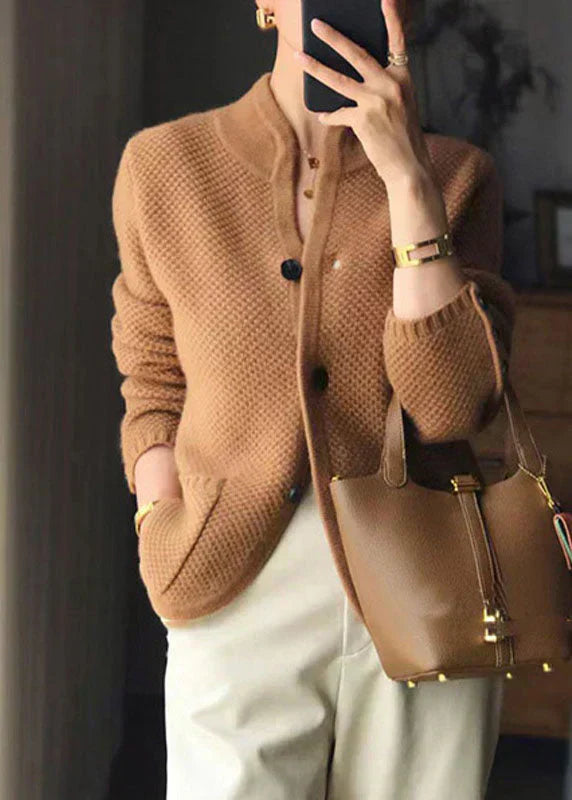 Niamh | Women's Button Front Long Sleeve Cardigan