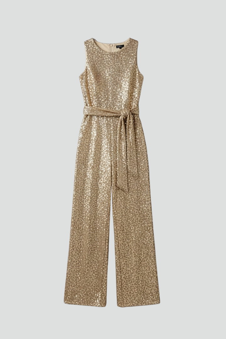 Odessa | Women's Sequin Sleeveless Jumpsuit