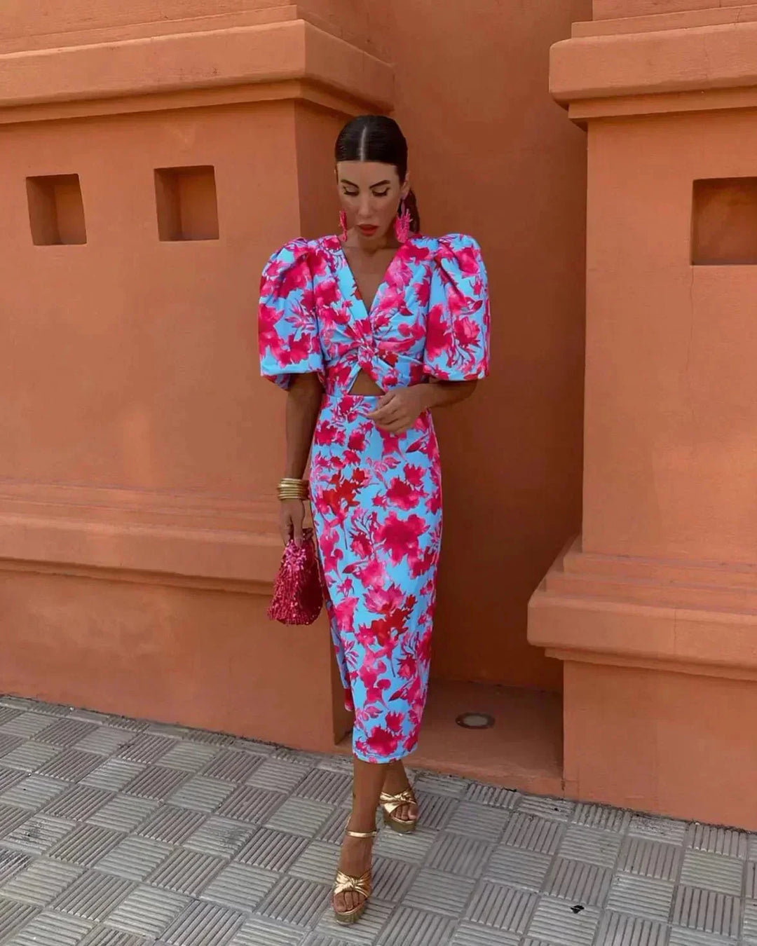Simona™ | Trendy Midi Dress