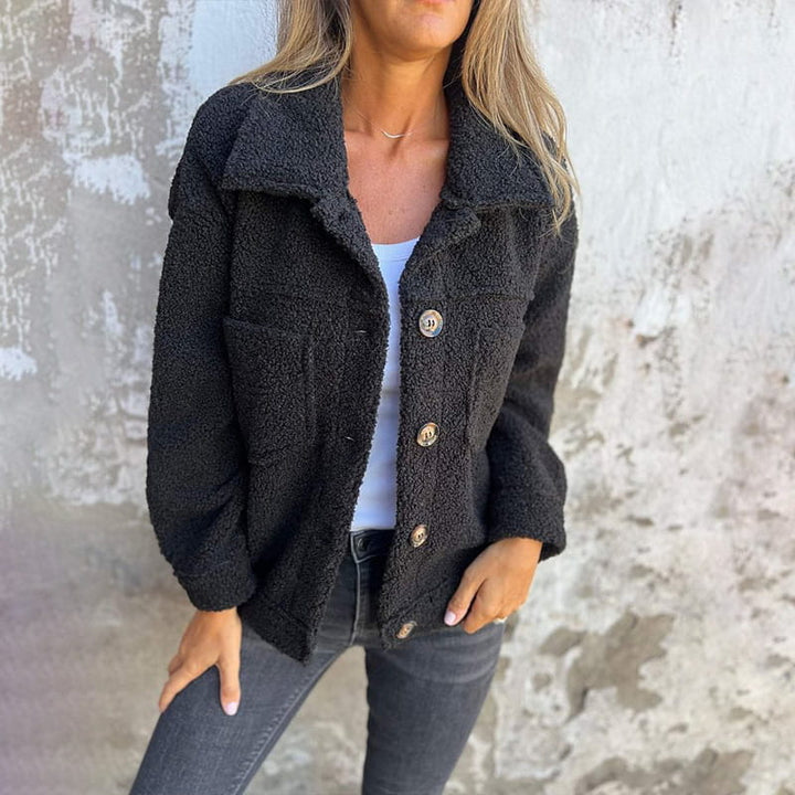 Simone | Women's Button Up Long Sleeve Jacket