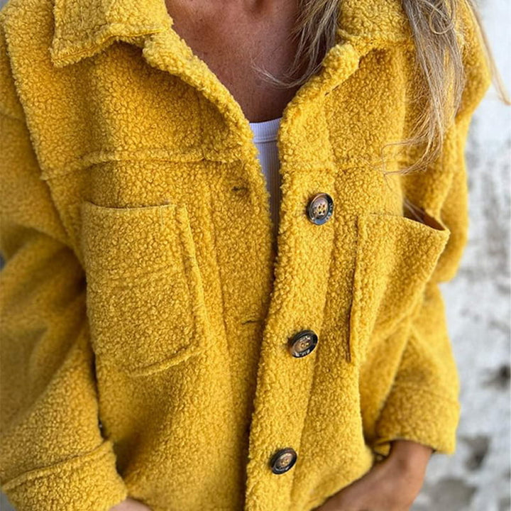 Simone | Women's Button Up Long Sleeve Jacket