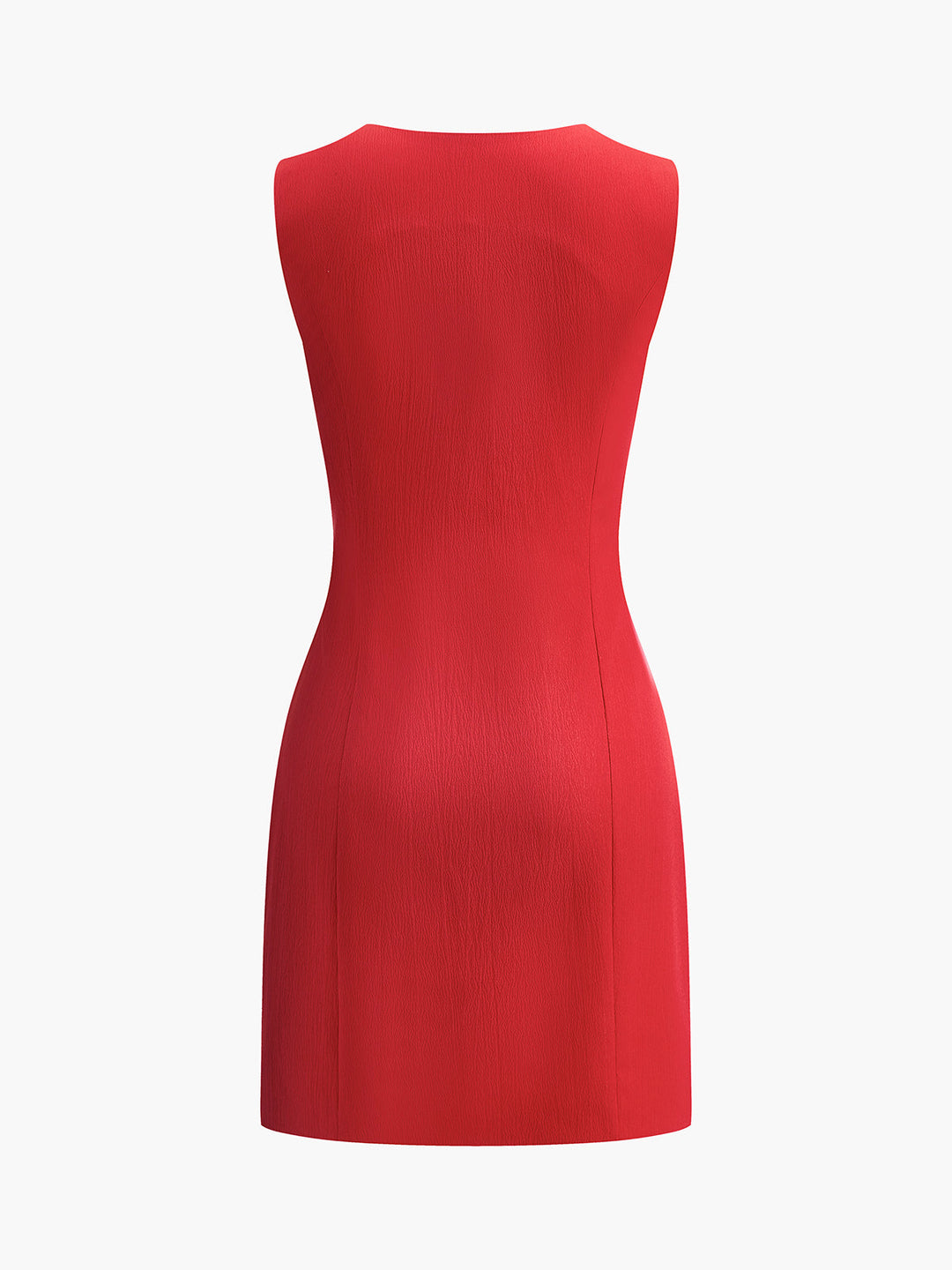 Ruby | Women's V-Neck Sleeveless Mini Dress Fitted Summer