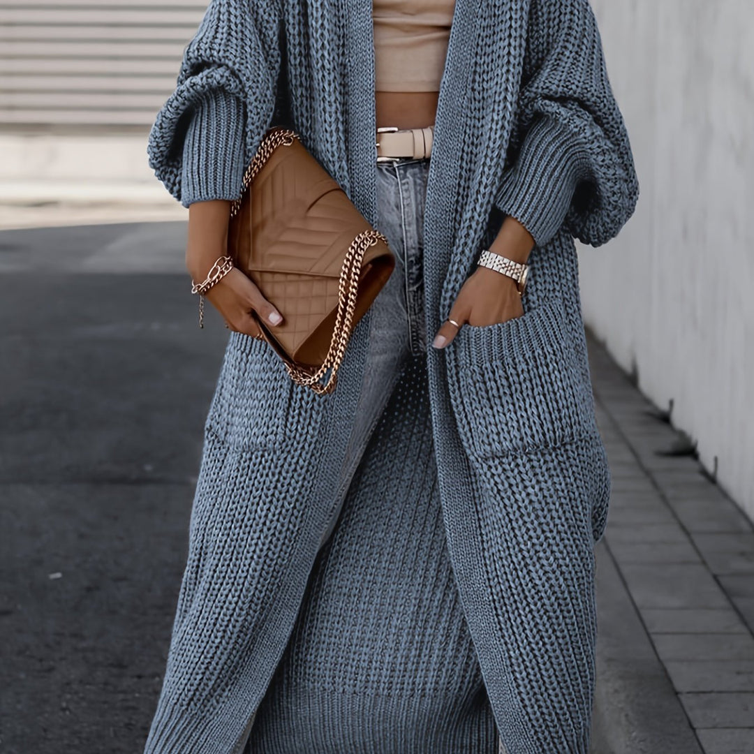 Solara | Women's Longline Open Front Cardigan