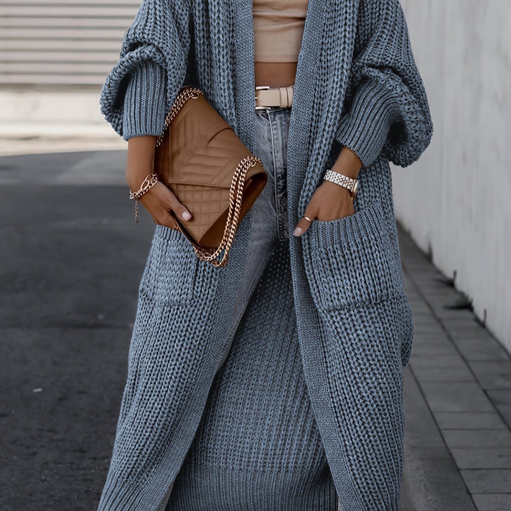 Solara | Women's Longline Open Front Cardigan