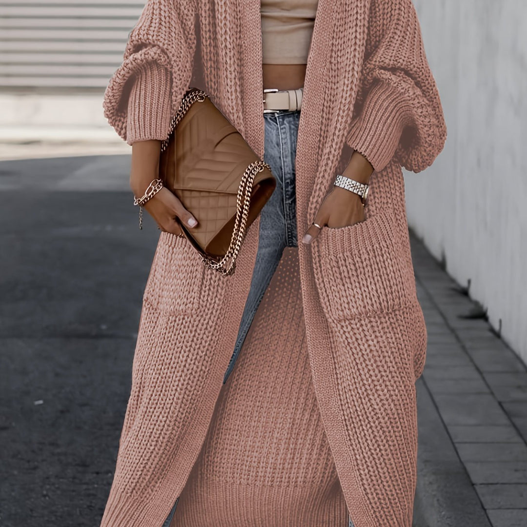 Solara | Women's Longline Open Front Cardigan