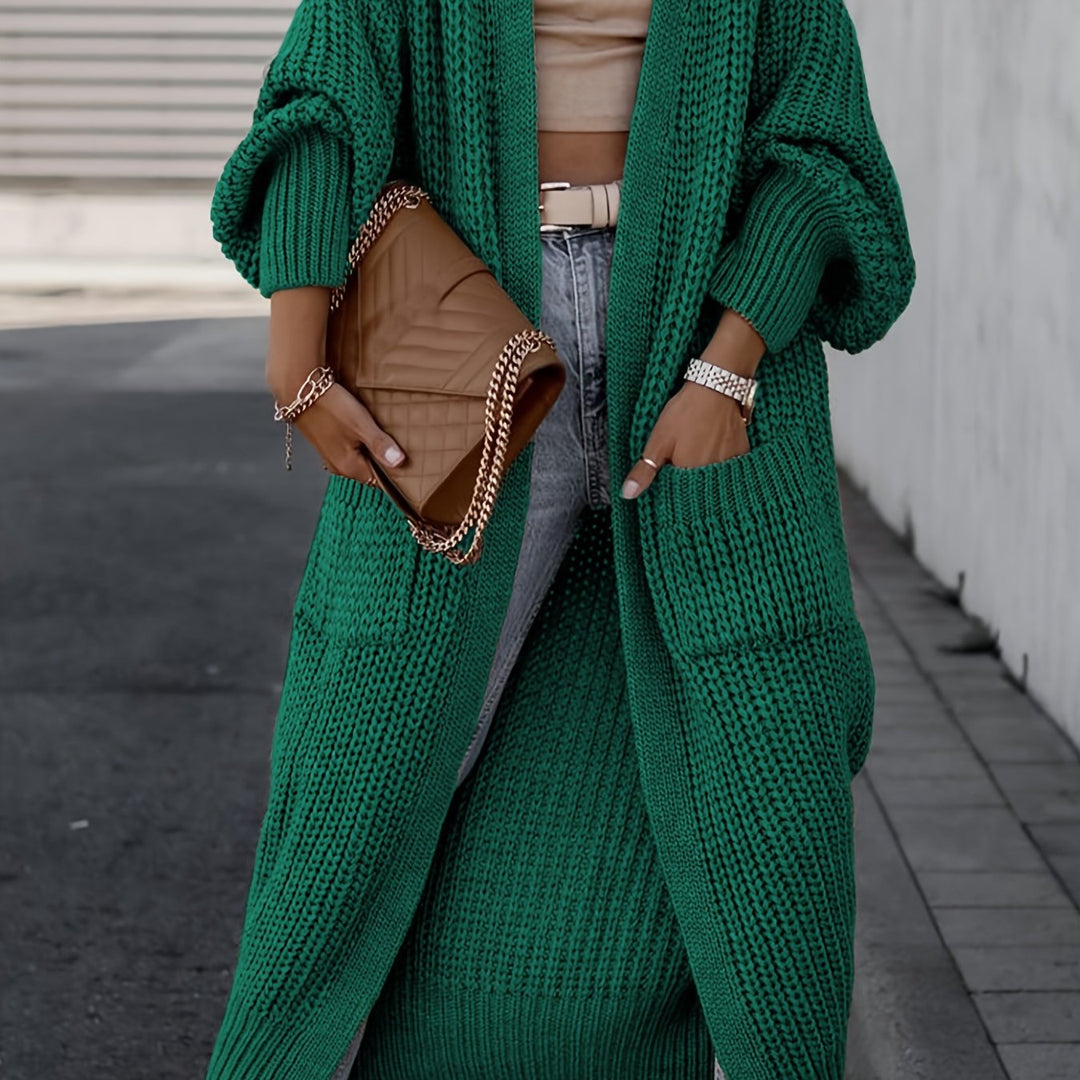 Solara | Women's Longline Open Front Cardigan
