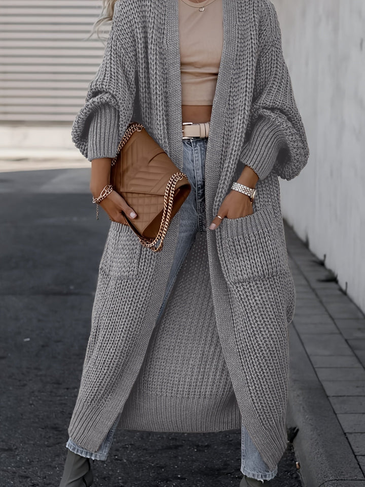 Solara | Women's Longline Open Front Cardigan