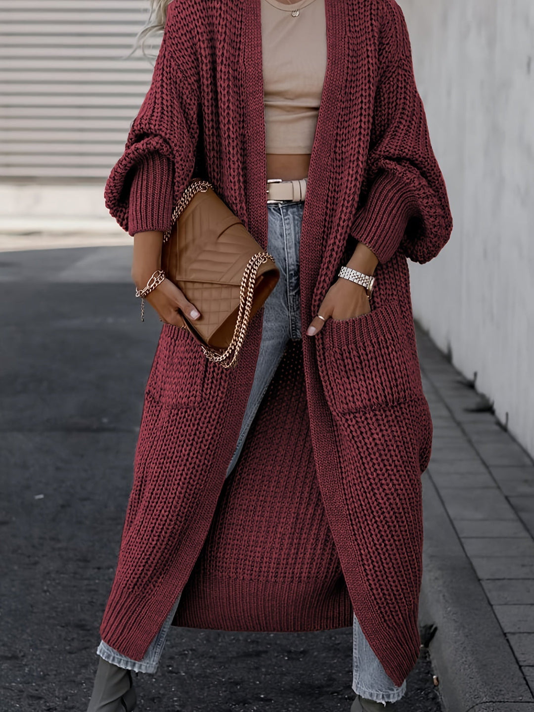 Solara | Women's Longline Open Front Cardigan