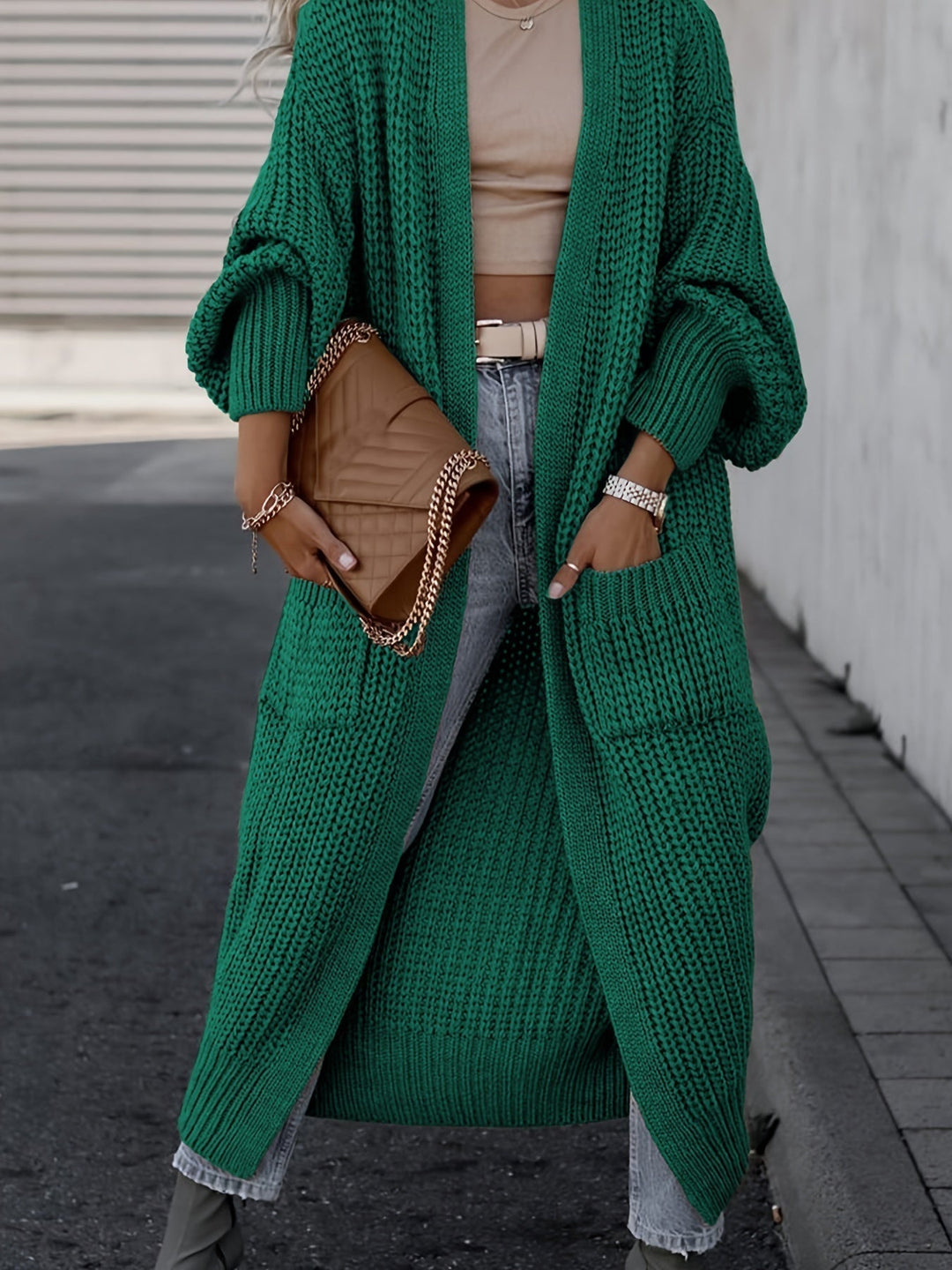 Solara | Women's Longline Open Front Cardigan
