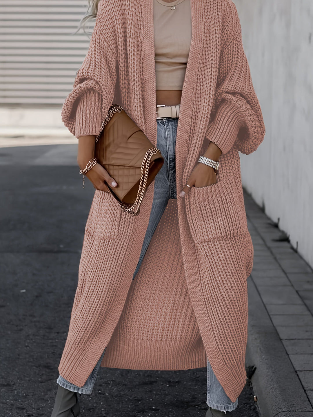 Solara | Women's Longline Open Front Cardigan