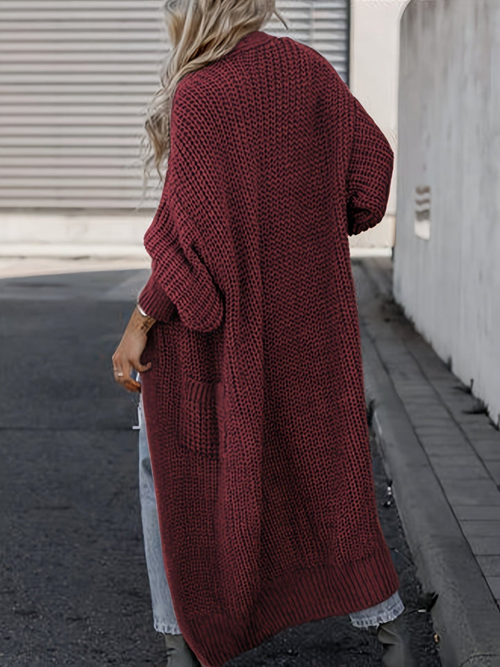 Solara | Women's Longline Open Front Cardigan