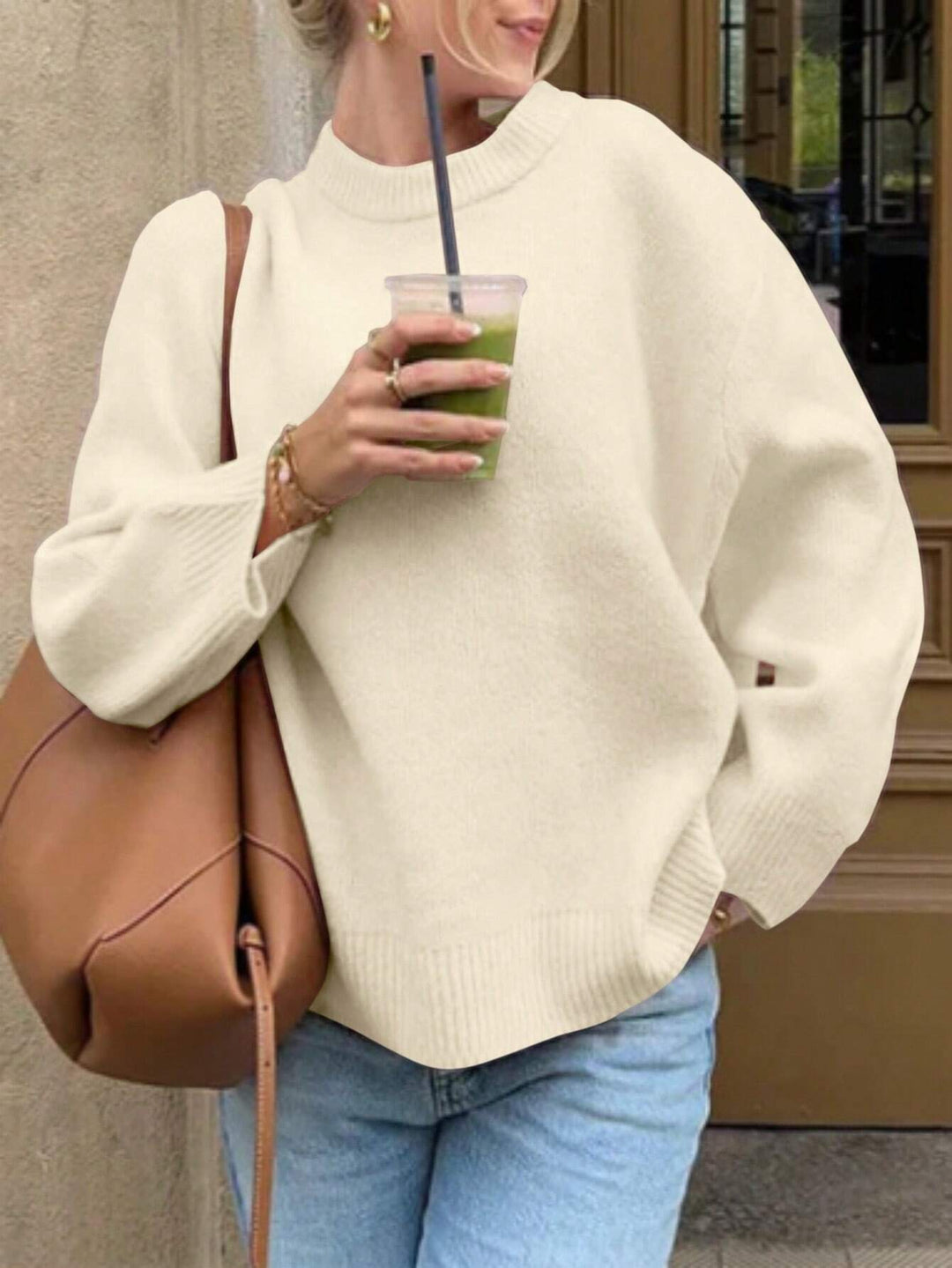 Willow | Women's Oversized Mock Neck Sweater